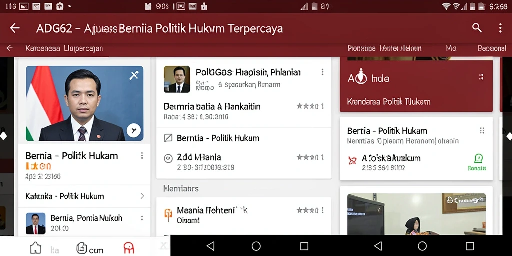 Tampilan antarmuka utama ADG62 yang menarik dan informatif.