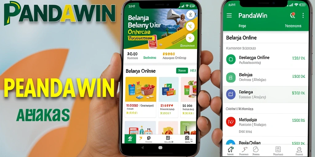 Tampilan antarmuka aplikasi PANDAWIN yang intuitif dan menarik.